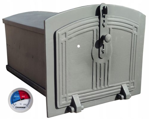  Ofen für Räucherofen Gusseisen Thermometer 31kg FLIESEN
