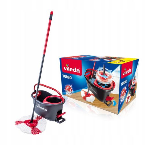 Vileda TURBO BOX Eimer und Mopp 34 cm