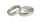  Sin Art Eheringe 5 mm Silber und Gold