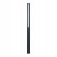 DMS-GARDEN rechteckiger Lichtmast mit integrierter LED-Quelle, 150 cm, grau