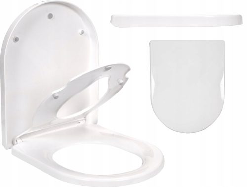 FALA Toilettensitz, weißes Polypropylen