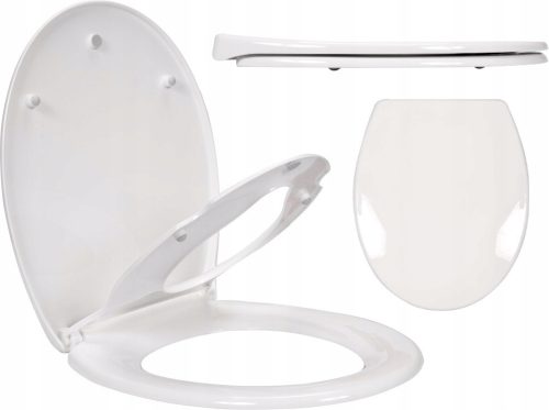  Fala Toilettensitz, weißes Polypropylen