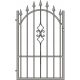 JUL-MET Wicket 90 x Bis 150 schwarz
