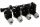  VERTEILER 4 ABSCHNITTE MAGNETVENTIL Rain Bird ROHR 25