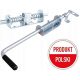 Bolzen mit Feder Metalpro 64.067 420x14 mm verzinkt