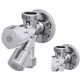 Eckventil Granitan 1/2'' Ventil für Waschmaschinen-Spülmaschinen-Kombination 1/2x3/4x3/8