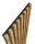 Lamellen auf Golddoor LAMELEPLYTA-50cm MDF-Platte 48,4 x 275 cm