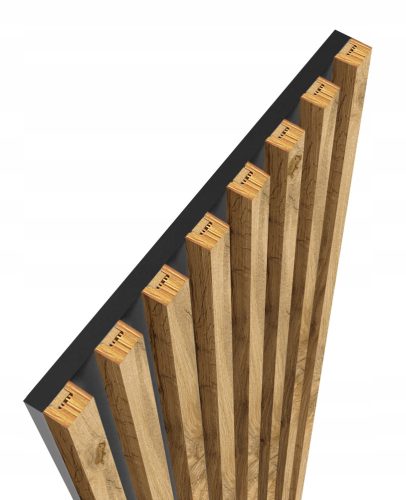 Lamellen auf Golddoor LAMELEPLYTA-50cm MDF-Platte 48,4 x 275 cm