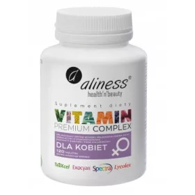   Vitamin Premium Komplex für Frauen - 120 Tabletten mit Vitaminen & Mineralien