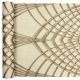 Tapete mit Beige und GOLDENEN BÖGEN im Art-Deco-Stil