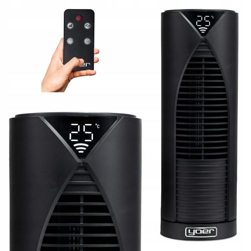  Yoer TURO PRO Tischventilator schwarz