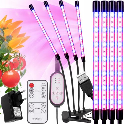 Lampe für den Pflanzenanbau - GROW Stehleuchte für den Pflanzenanbau Heckermann Home&Garden 450 W