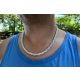  93 g 6,5 mm 60 cm königliche Kette – byzantinisches Geflecht aus Silber 925, handgefertigt