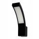 Gartenwandlampen, außen Kwazar Luminaire Gartenwandleuchte, schwarz, integrierte 10-W-LED-Quelle