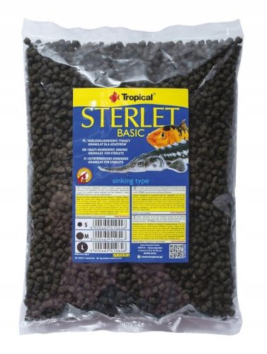  Tropical Sterlet Basic Fischfutter Größe M 20 kg