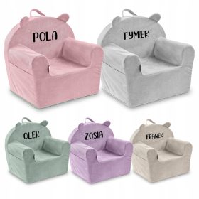  AMS FOTELIK Kindersessel, Blautöne