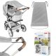  Reer Kinderwagenschirm, 0 cm, grau