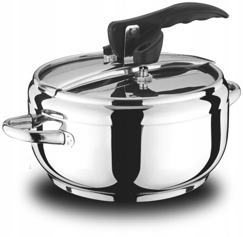 Schnellkochtöpfe Hascevher Schnellkochtopf 3,5 l Silber