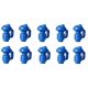 Pilz für das Trampolinnetz Spartan 1296, 3 cm blau