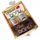  HOCHZEITSGESCHENK-TÜCHER, STICK-SET „LADY MAN OF THE HOUSE“.