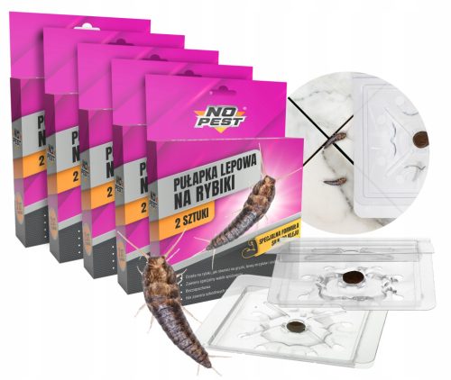  LEP-Glasfalle für Fische, Fisch, Zucker, Silber, gegen Fische, Fische (2 Stück)