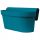 Euro3plast Blumentopf 50 cm x 21 x 23 cm, Kunststoff, Blautöne