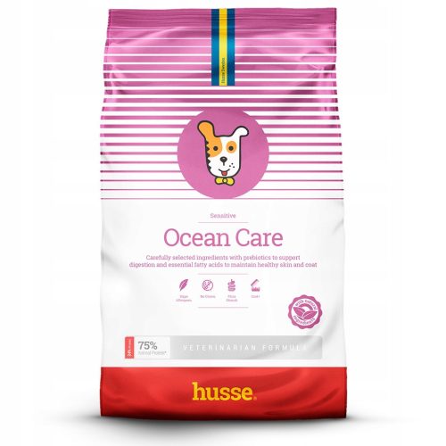  Husse Sensitive Ocean Care Hundetrockenfutter Lachs 12,5 kg