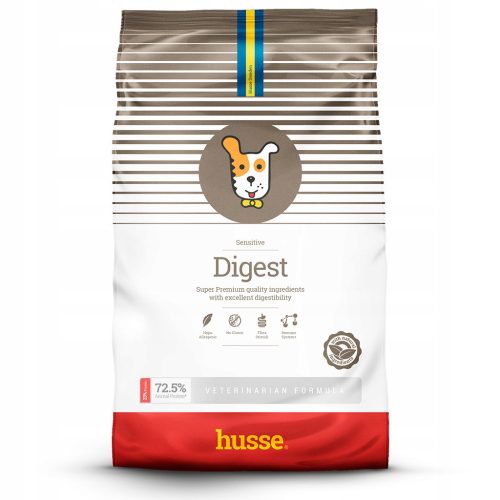 HUSSE DIGEST 7 kg – hypoallergenes Hundefutter