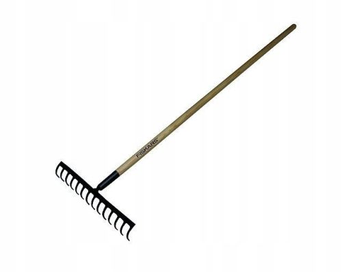  Fiskars Metallrechen 30 x 155 cm