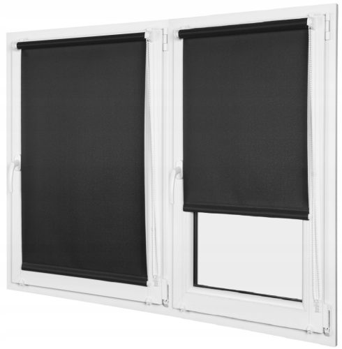 Einfache Mini-Jalousien Halbverdunkelungsrollo Świat Okna 60 cm x 150 cm