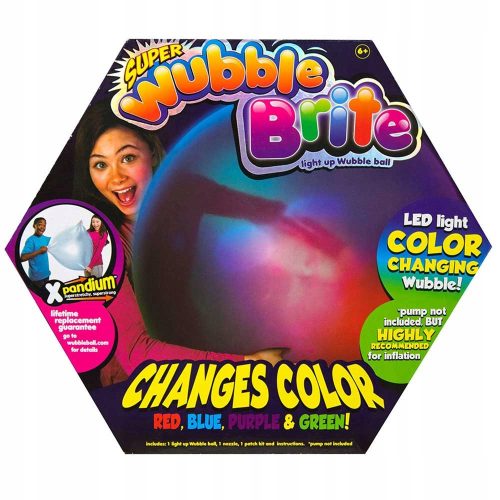 WUBBLE BRITE LEUCHTENDE BUNTE LED-BLASENKUGEL