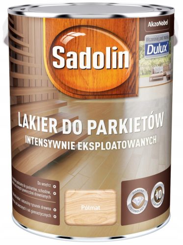 Sadolin 5234506 Parkettlack, farblos, 5 l