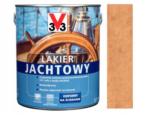 V33 Yachtlack, bernsteinfarben glänzend, 2,5l