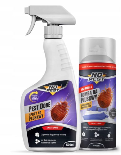  No-Pest 4Insect Bomb + 4Insect AL Bettwanzen-Set