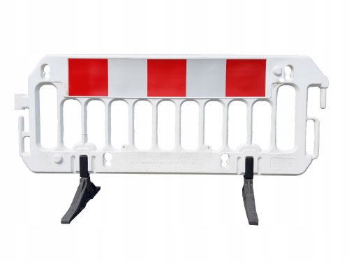 Weiße PVC-Trennbarriere, U20-Barriere