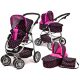  Puppenwagen-Set 3 in 1 Doris DM9662