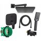 Hansgrohe Talis E Unterputz-Badewannenarmatur schwarz + 4 weitere Produkte