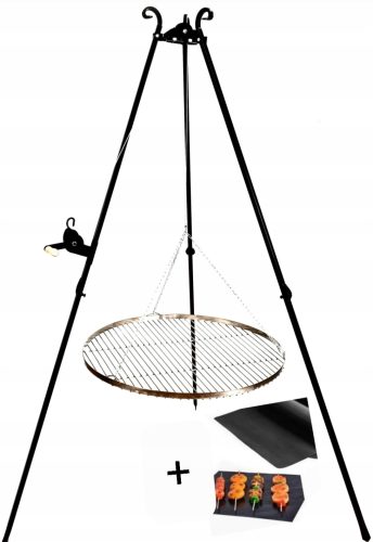  NiKmet Holzkohlegrill 70 x 70 cm