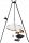  NiKmet Dreibeingrill Edelstahlrost 60 cm