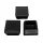 Stopfen und Kappen für Tore und Zäune Mk Metal ZP 17.040 BOX-Kappen schwarz 40x40 mm 50 Stück