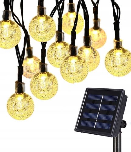 30 LED-SOLAR-WEIHNACHTSBAUMLICHTER, WASSERDICHT 6M