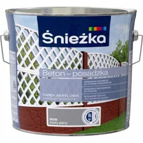 Acrylfarbe für Beton Śnieżka hellgrau 5 l