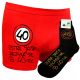 BOXER- und SOCKEN-Geschenk für GEBURTSTAG 18 30 40