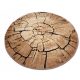 Teppiche Kurzflorteppich Shiraz 120 x 120 cm