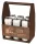  Holztragebox mit graviertem Geschenk