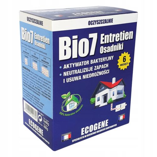  Bio7 Entretien ECOGENE Klärbecken BAKTERIEN 480g