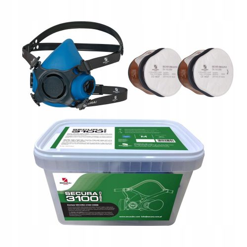 Secura CHEM Gasmaske Halbmaske