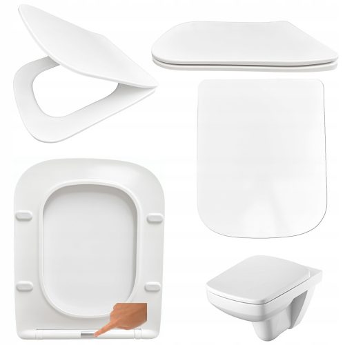 Perfecto Quattro WC-Sitz, weißer Duroplast