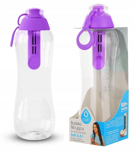  Dafi POZ00972 Filterflasche 0,5 l lila