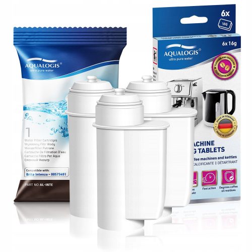  3 FILTER, TABLETTEN ERSATZ SIEMENS EQ.3 EQ.6 EQ9
